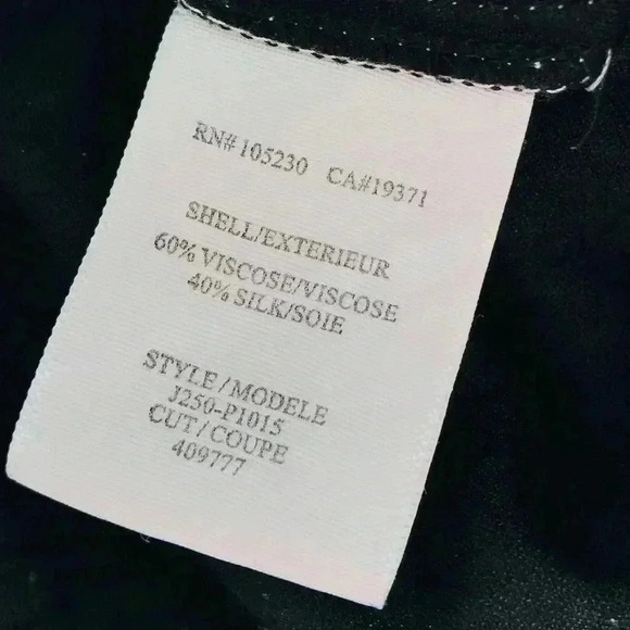 Joie Nairi Silk Crepe Tuxedo Stripe Pants XS - Picture 8 of 8